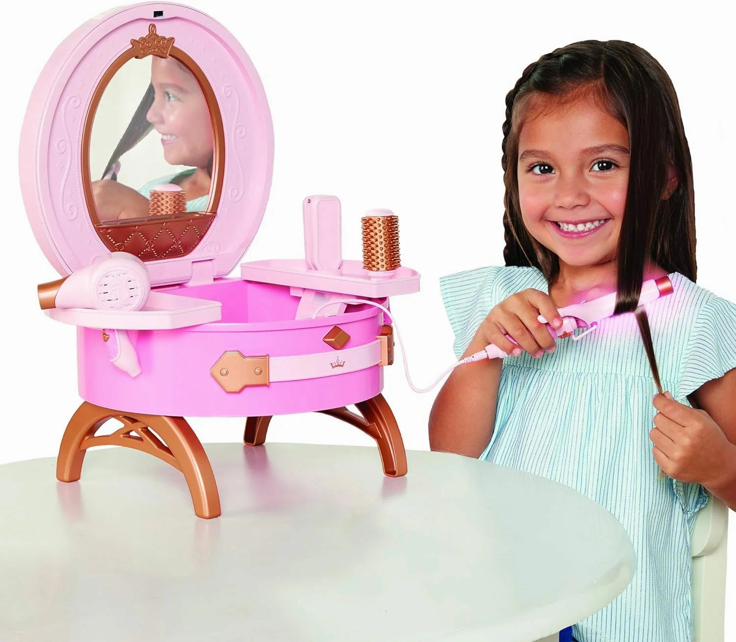 Designed for development Disney Princess Style Collection Travel Light-Up Vanity Set
