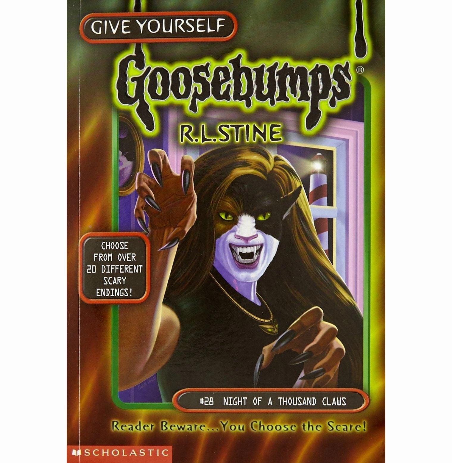 Young explorers Gygb #28 Night Of The Thousand Claws R.L. Stine Na