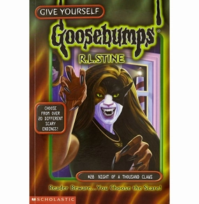 Young explorers Gygb #28 Night Of The Thousand Claws R.L. Stine Na