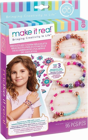 Make It Real Bedazzled! Charm Bracelets  Blooming Creativity Play-based education Smart activities for young learners