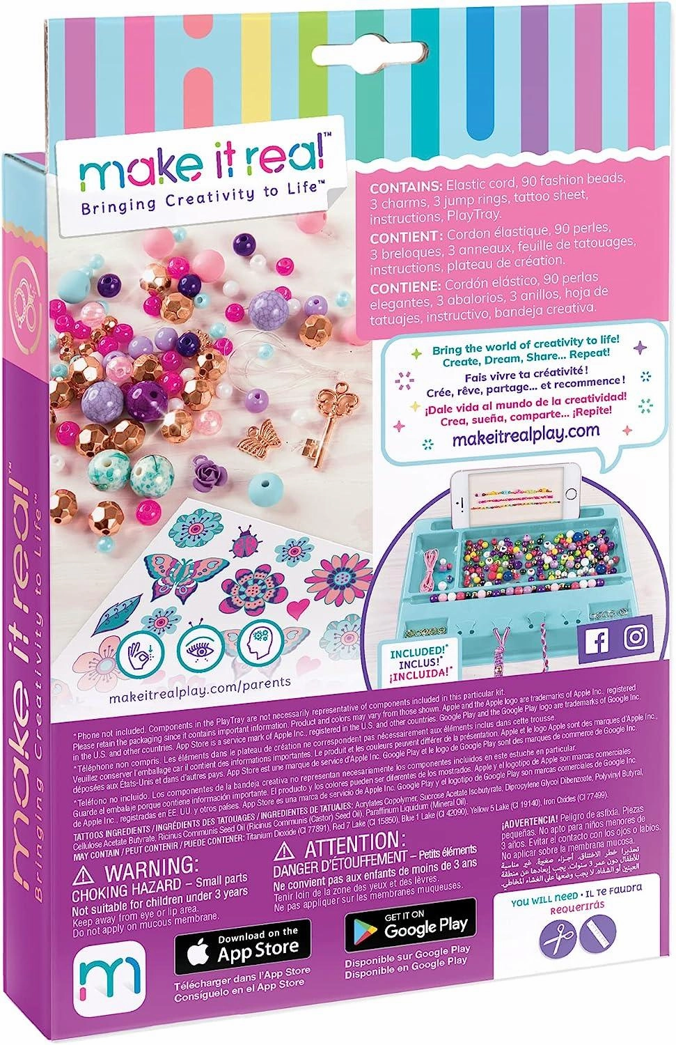 Hands-on discovery Make It Real Bedazzled! Charm Bracelets  Blooming Creativity