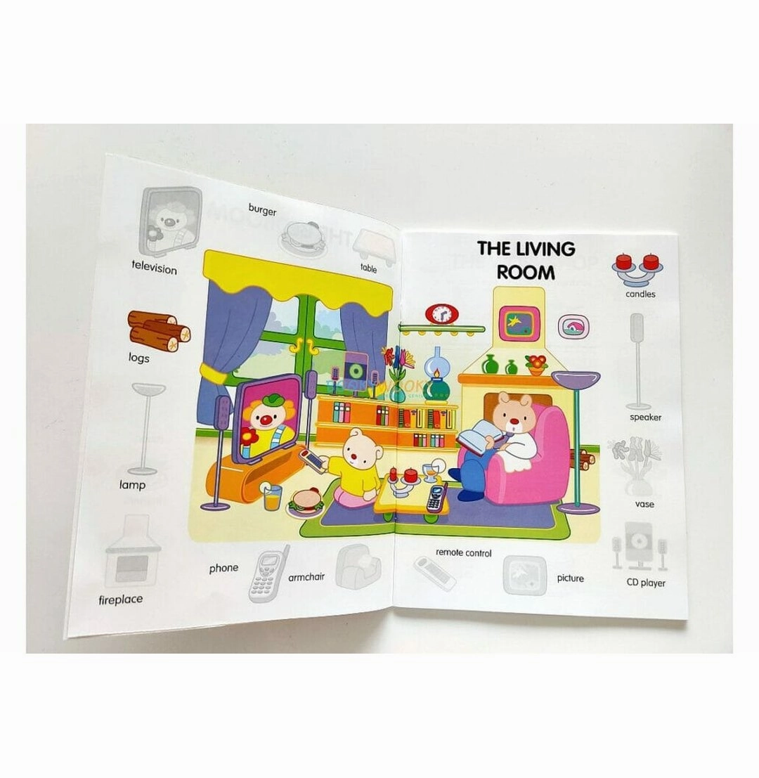Preschool minds Kid-focused experiences My First Words & Stickers