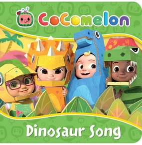 Official Cocomelon Sing:Song: Dinosaur Song [Board Book] Cocomelon Early learning Skill-building tools