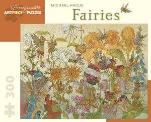 Growing minds Growing minds Pomegranate "Fairies" 300 Piece Puzzle By Michael Hague