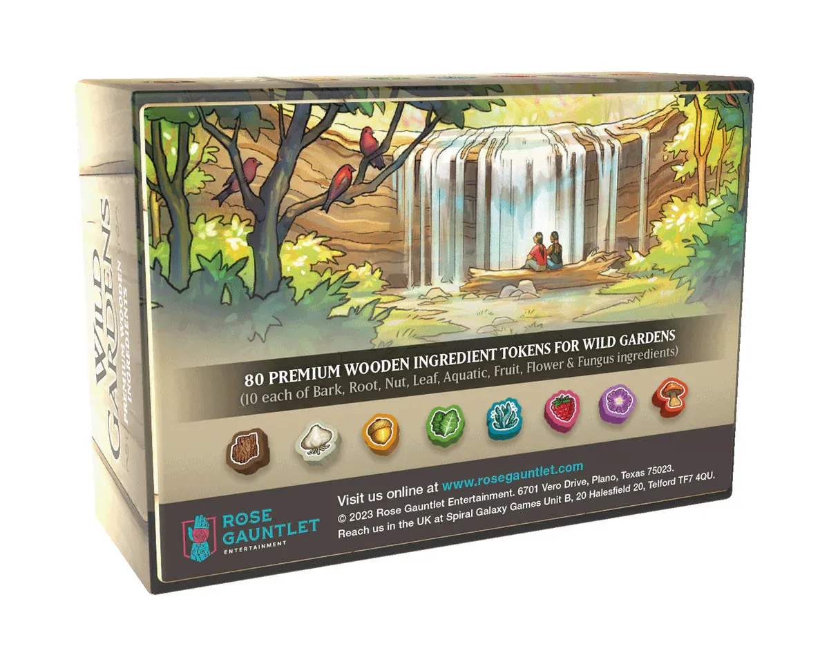 Skill-building tools Tiny thinkers Wild Gardens: Premium Wooden Ingredients