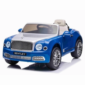 Curious minds Fun-based learning Bentley Mulsanne 12V Battery Ride-On Car - Blue