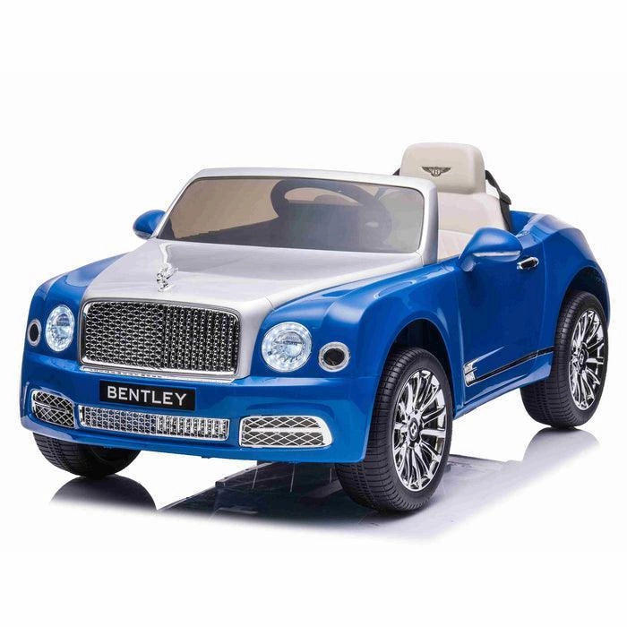 Curious minds Fun-based learning Bentley Mulsanne 12V Battery Ride-On Car - Blue