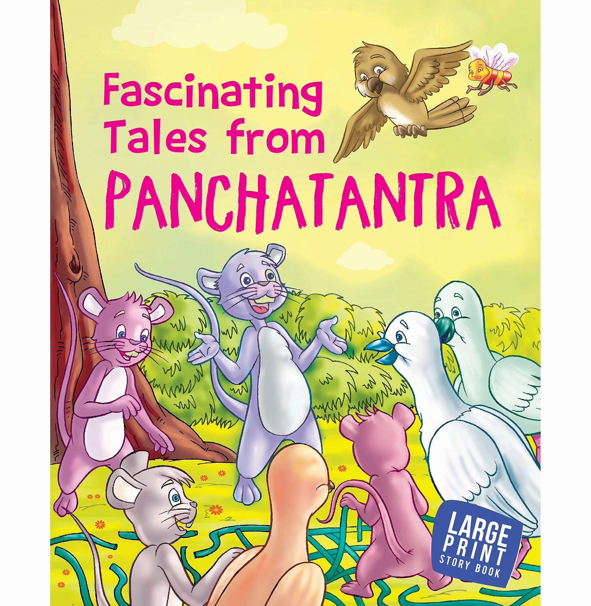 Little adventures Fascinating Tales From Panchatantra: Bedtime Stories For 6  Year Old Children : English Short Stories For Kids : Read Aloud To Infants Toddlers [Paperback] Om Books Editorial Team