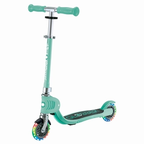 Globber Flow Foldable Junior Light Scooter - Mint (3Y ) Fun that fuels growth
