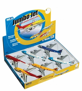 Learn & grow Jumbo Jet Pull Back