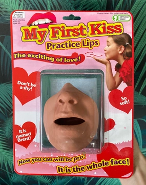 My First Kiss Practice Lips Young minds at work