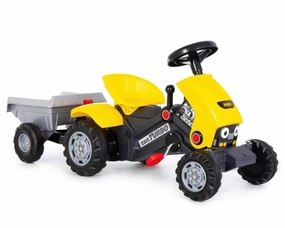 Smart little ones Quiet play for growing minds Turbo 2 Pedal Tractor And Trailer Ride-On