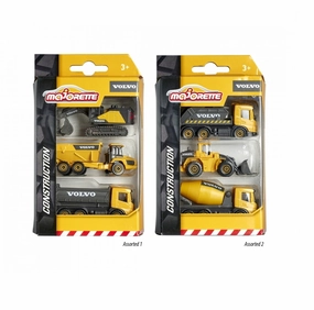 Volvo Construction 3 Pc Set Assorted Imaginative play Parent-approved learning