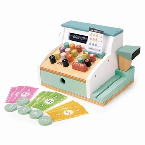 Tools for tiny thinkers Enrichment activities Wooden General Store Cash Register