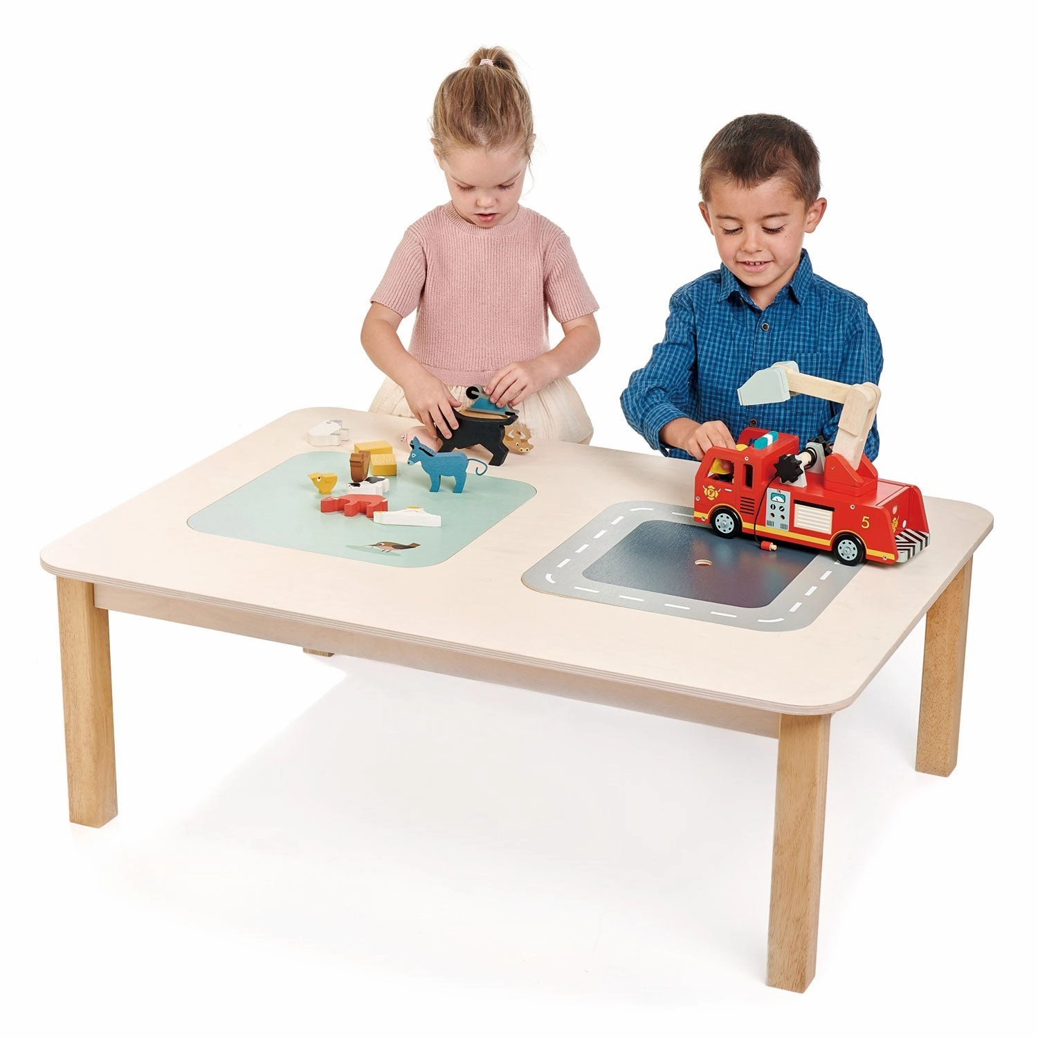 Interactive Play Table With Hidden Storage Little hands Everyday learning