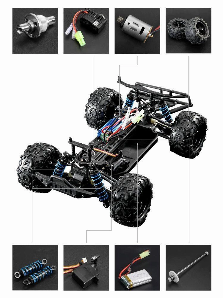 Little hands J-Force 4Wd High-Speed Cross Country Rc Jeep