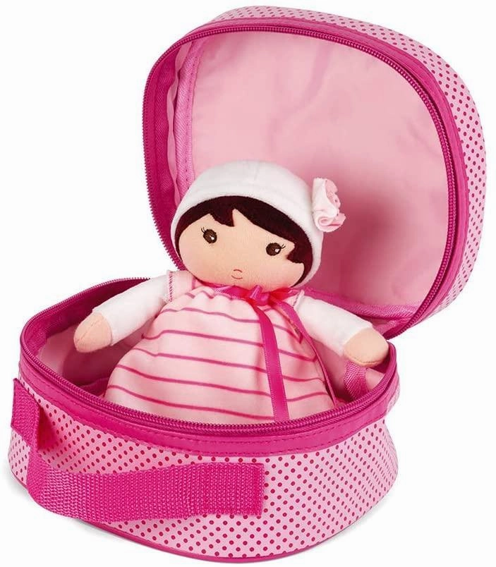 Janod - Mademoiselle Pink Wooden Retro Scooter Balance Bike Curiosity starters