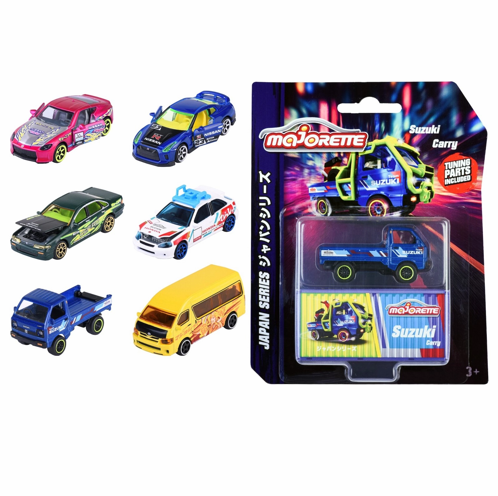 Japan Series Deluxe Cars Asst Parent-approved learning