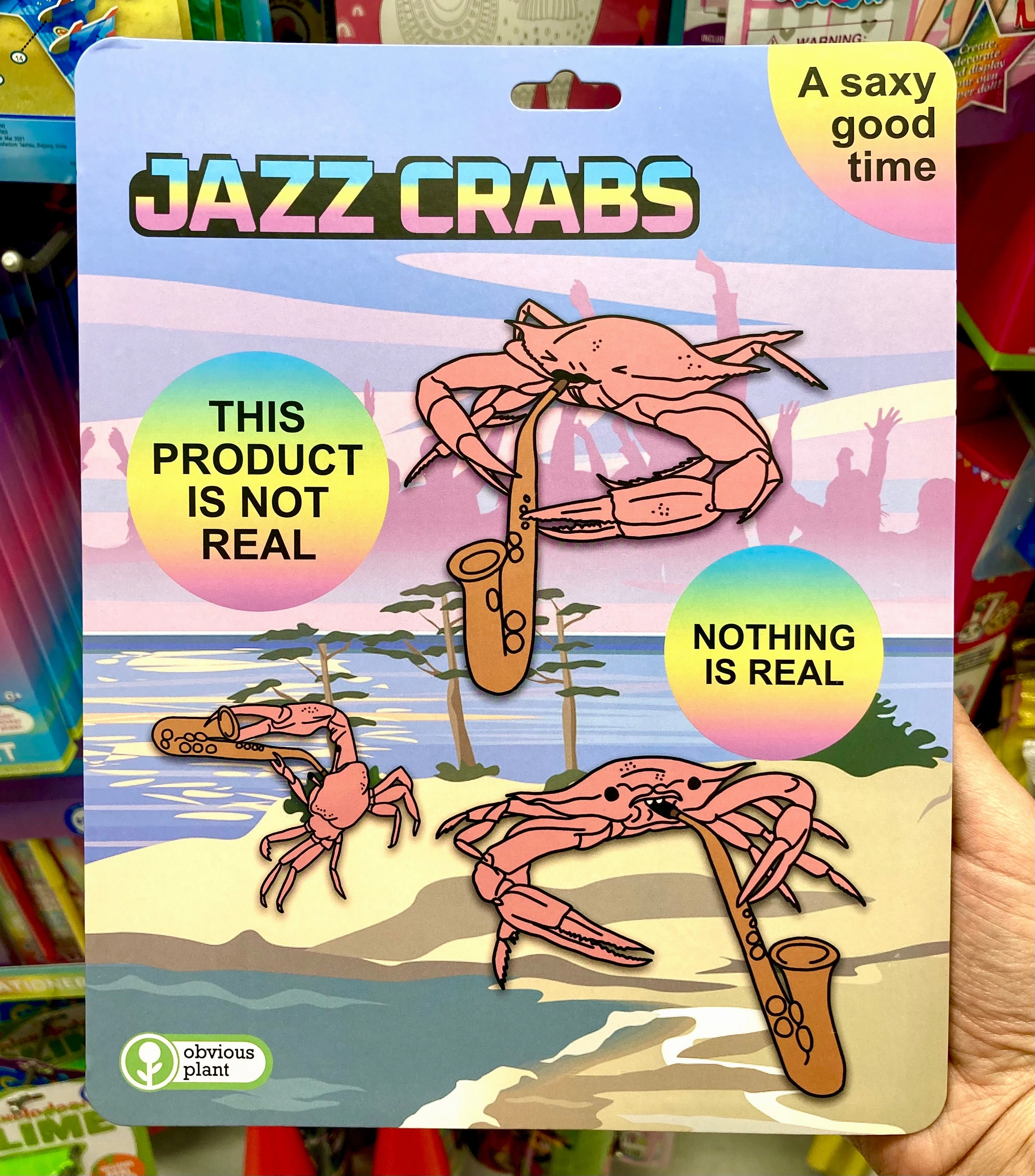 Growing minds Creative kids Jazz Crabs Toy