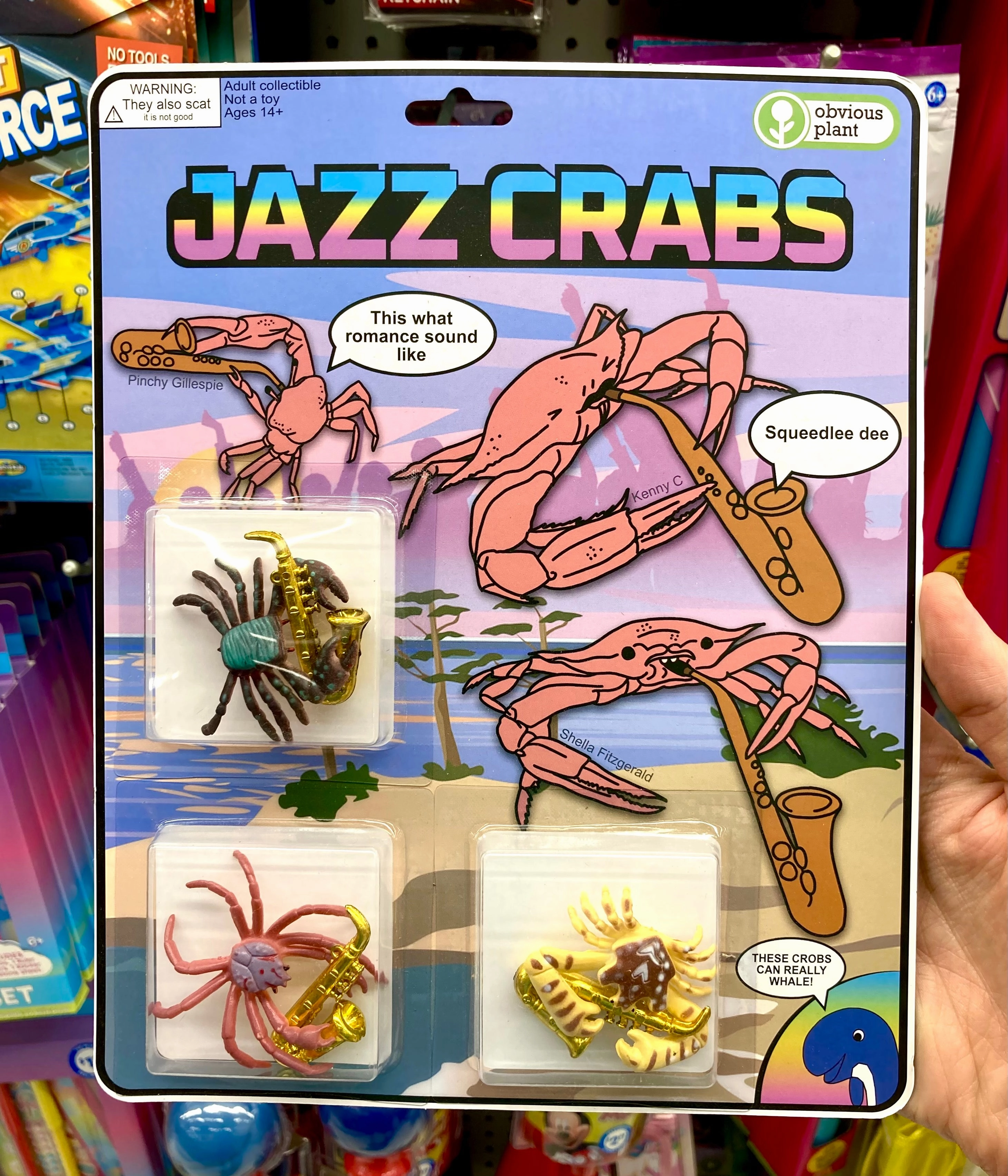 Jazz Crabs Toy Creative minds Hands-on discovery