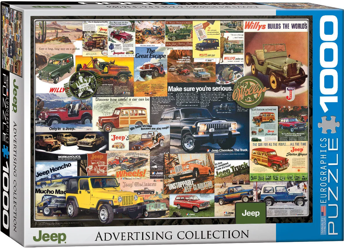 Curiosity starters Jeep Advertising - 1000Pc