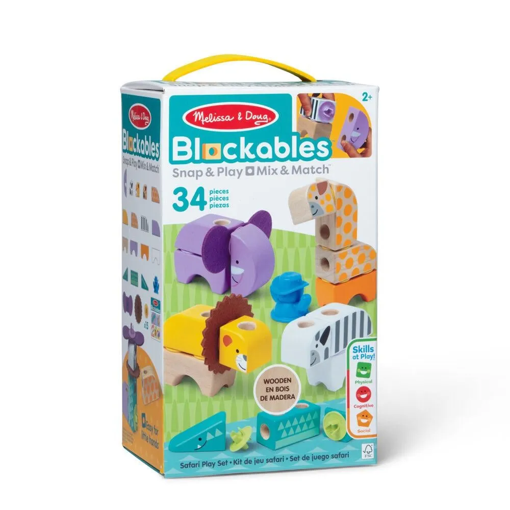 Kids essentials Blockables Safari Playset