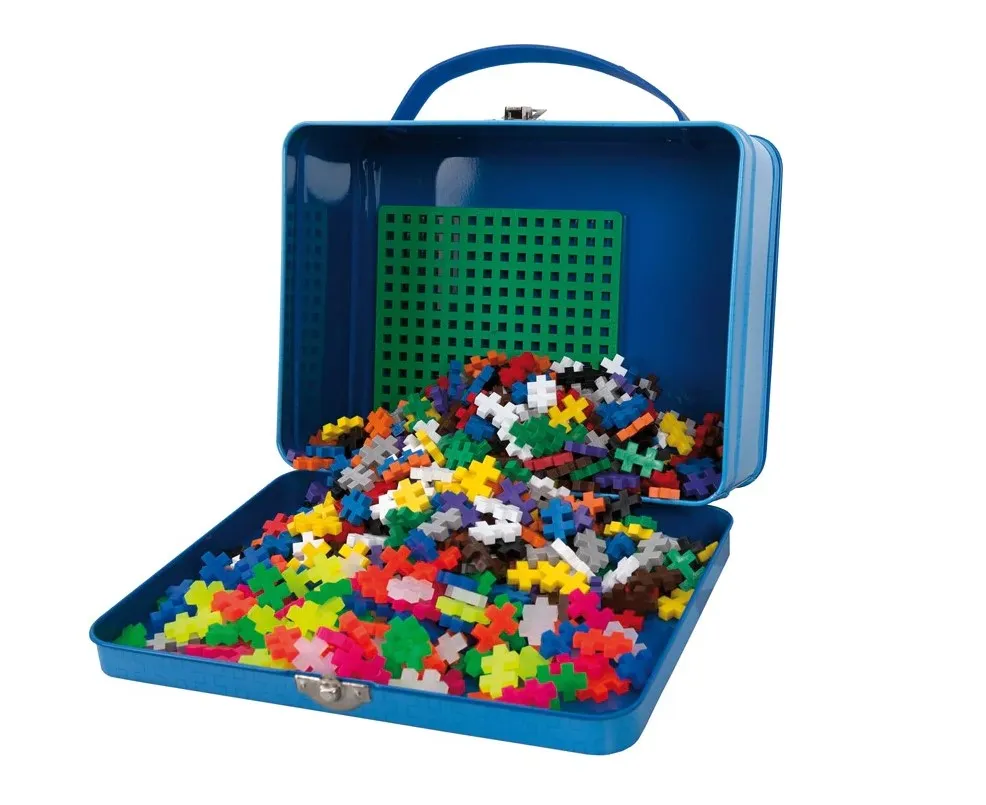 Metal Suitcase - Basic 600 Pcs Little builders Thoughtful learning