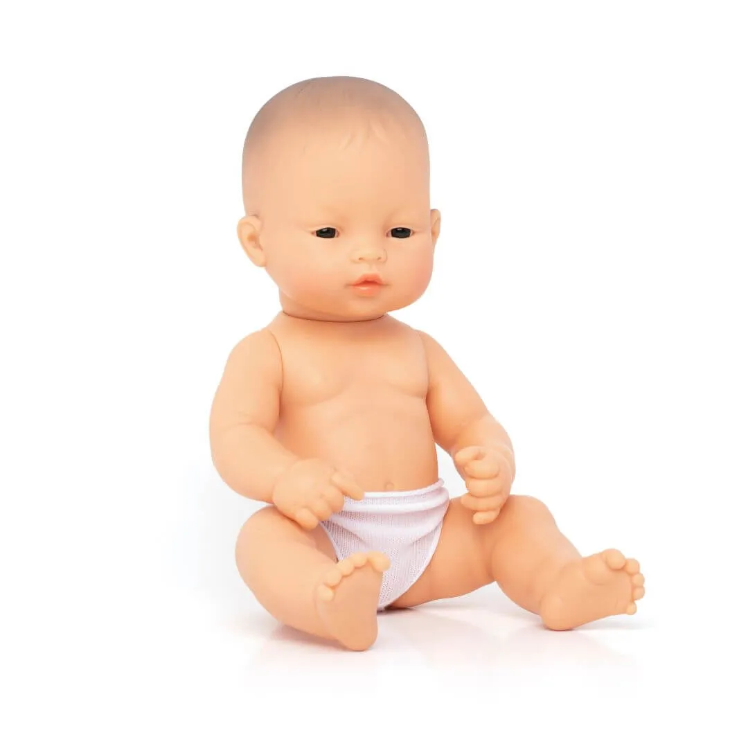 Little learners Playroom adventures begin here Realistic Montessori Baby Doll - Girl