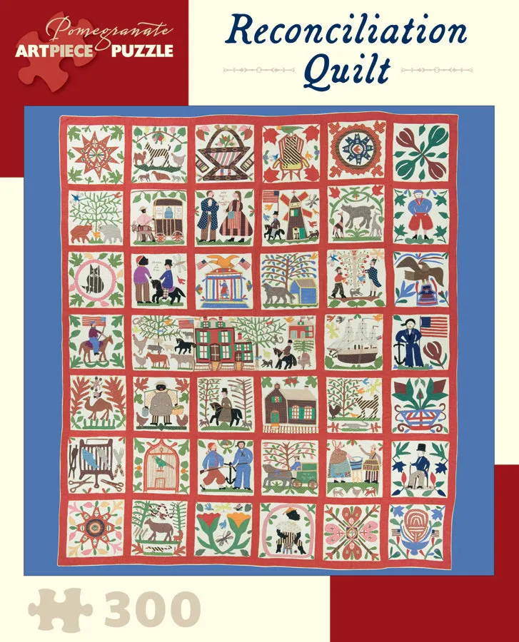 Reconciliation Quilt 300-Piece Jigsaw-Puzzle Tiny thinkers
