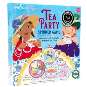 Fun-based learning Tea Party Spinner Game