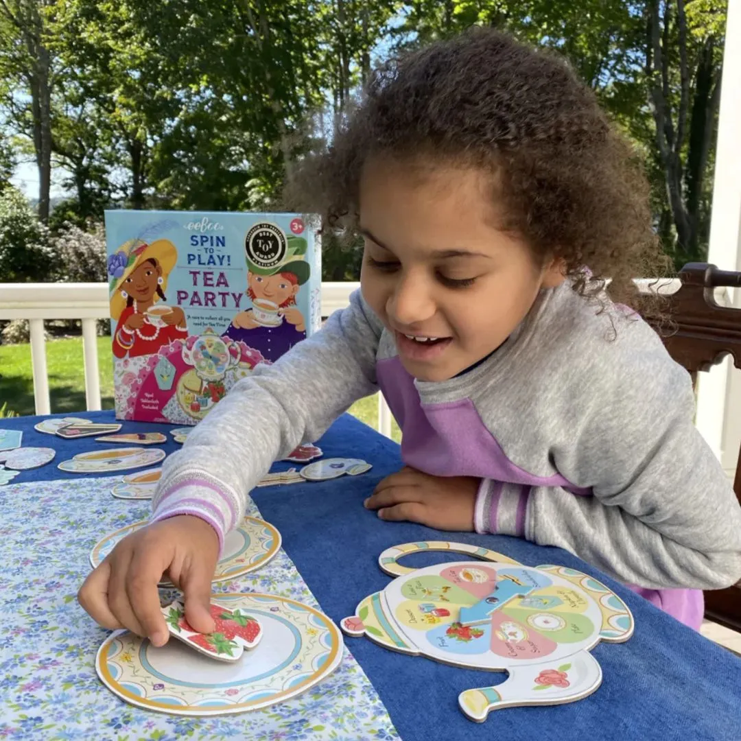 Tea Party Spinner Game Creative minds Kids essentials