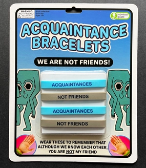 Acquaintance Bracelets Creative time for curious minds Smart & fun