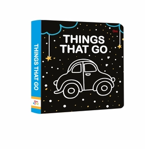Board Book: Things That Go : High Contrast Board Book For Children [Board Book] Om Books Editorial Team Early learning Home learning tools