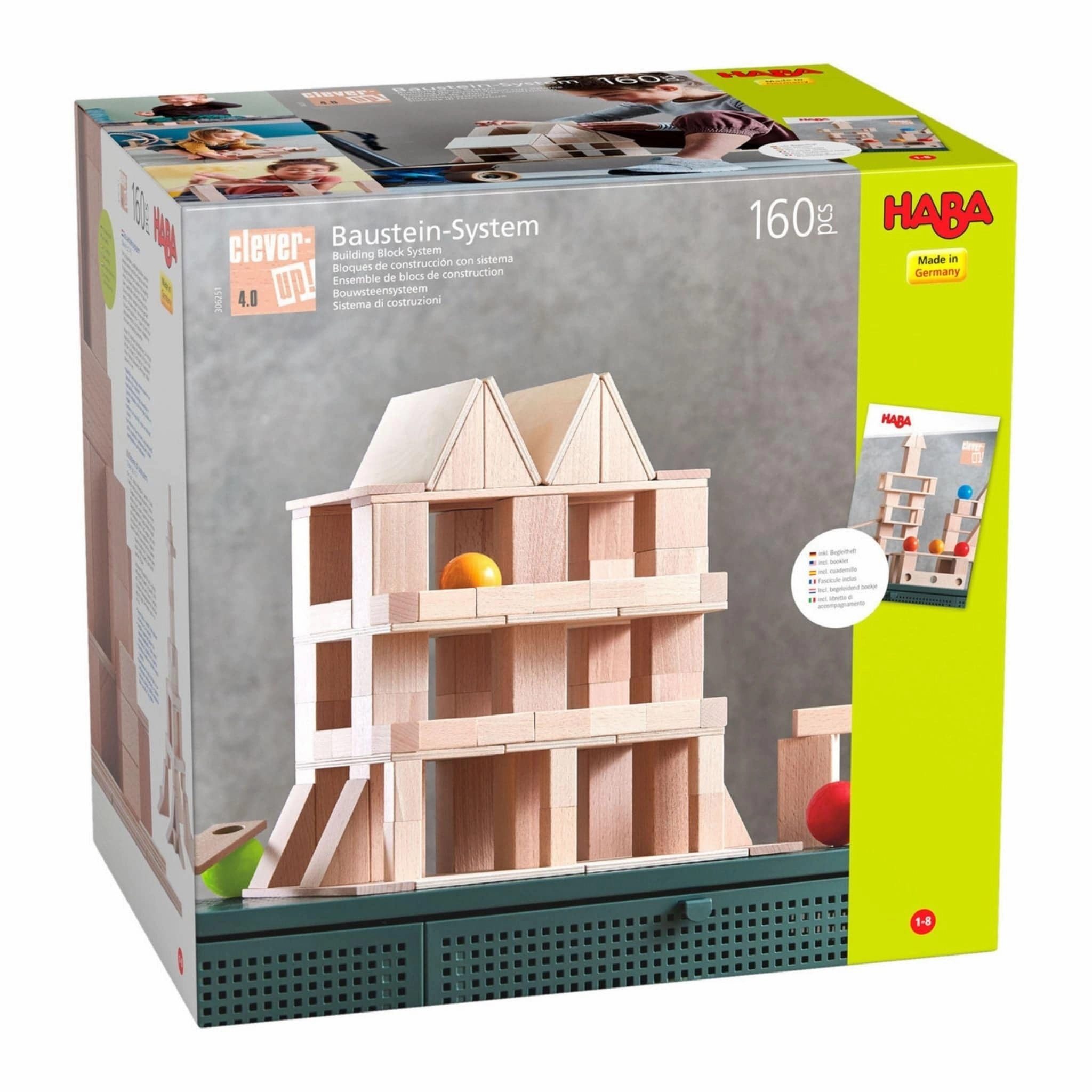 Clever Up! Unit Wooden Block Building System 4.0 Young learners