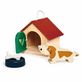 Dollhouse Wooden Pet Dog Set Kid-focused experiences