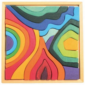 Four Elements Wooden Puzzle - Small First explorers