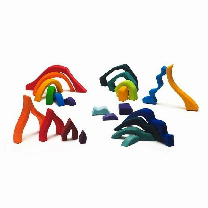 Four Elements Wooden Puzzle - Small Smart activities for young learners