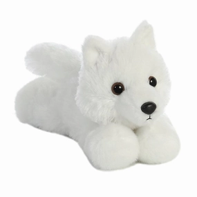 Ghost The White Wolf - Mini Flopsies Sensory fun for little hands
