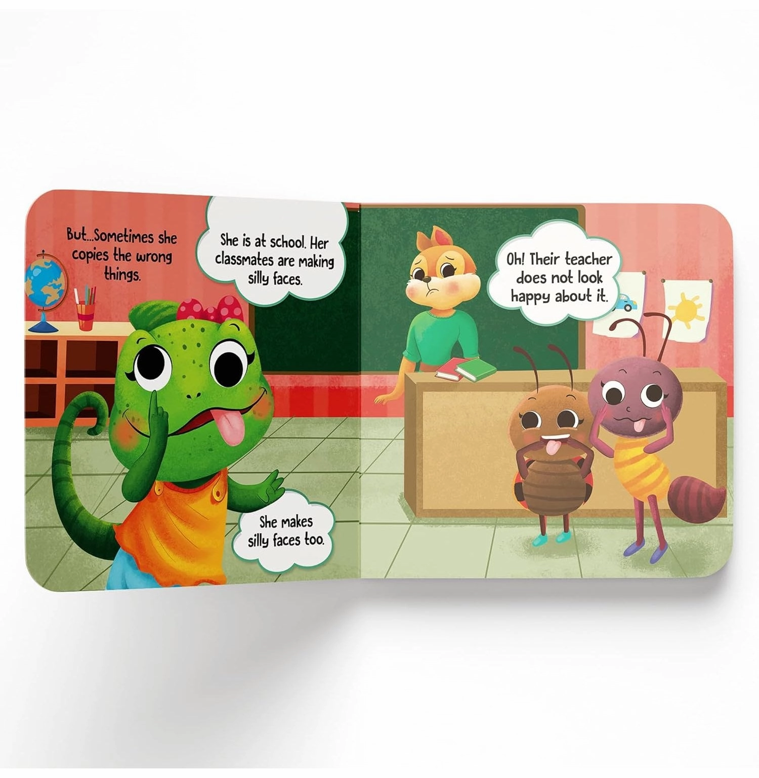 Learn at home Hands-on discovery Little Tales Big Values: Pixie The Chameleon Copies All The Wrong Things