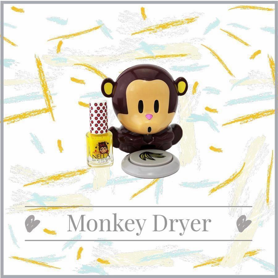 Miss Nella Monkey Nail Dryer Curiosity starters