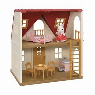 Red Roof Cosy Cottage Starter Home Mindful play Tiny thinkers