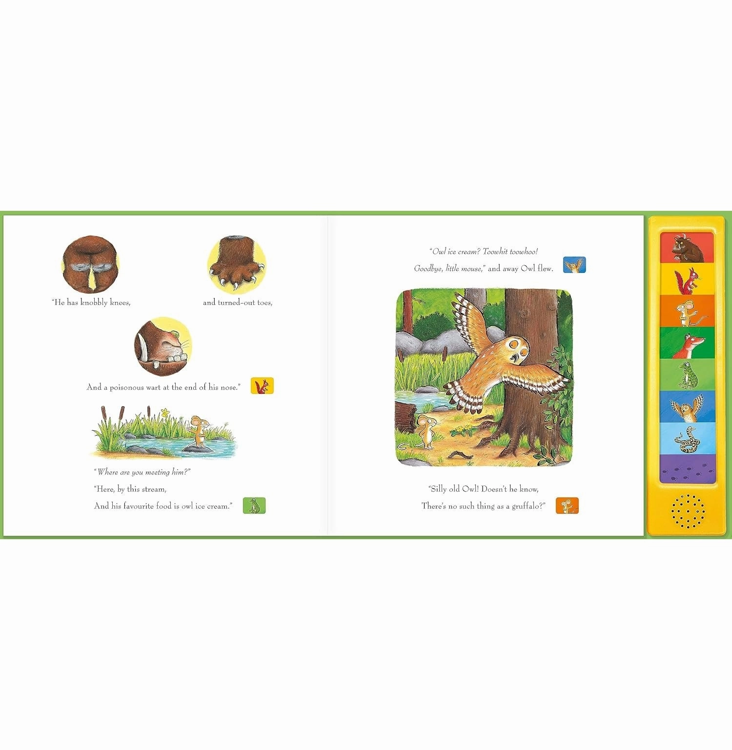 The Gruffalo Sound Book [Hardcover] Julia Donaldson Axel Scheffler Smart kids gear Everyday learning
