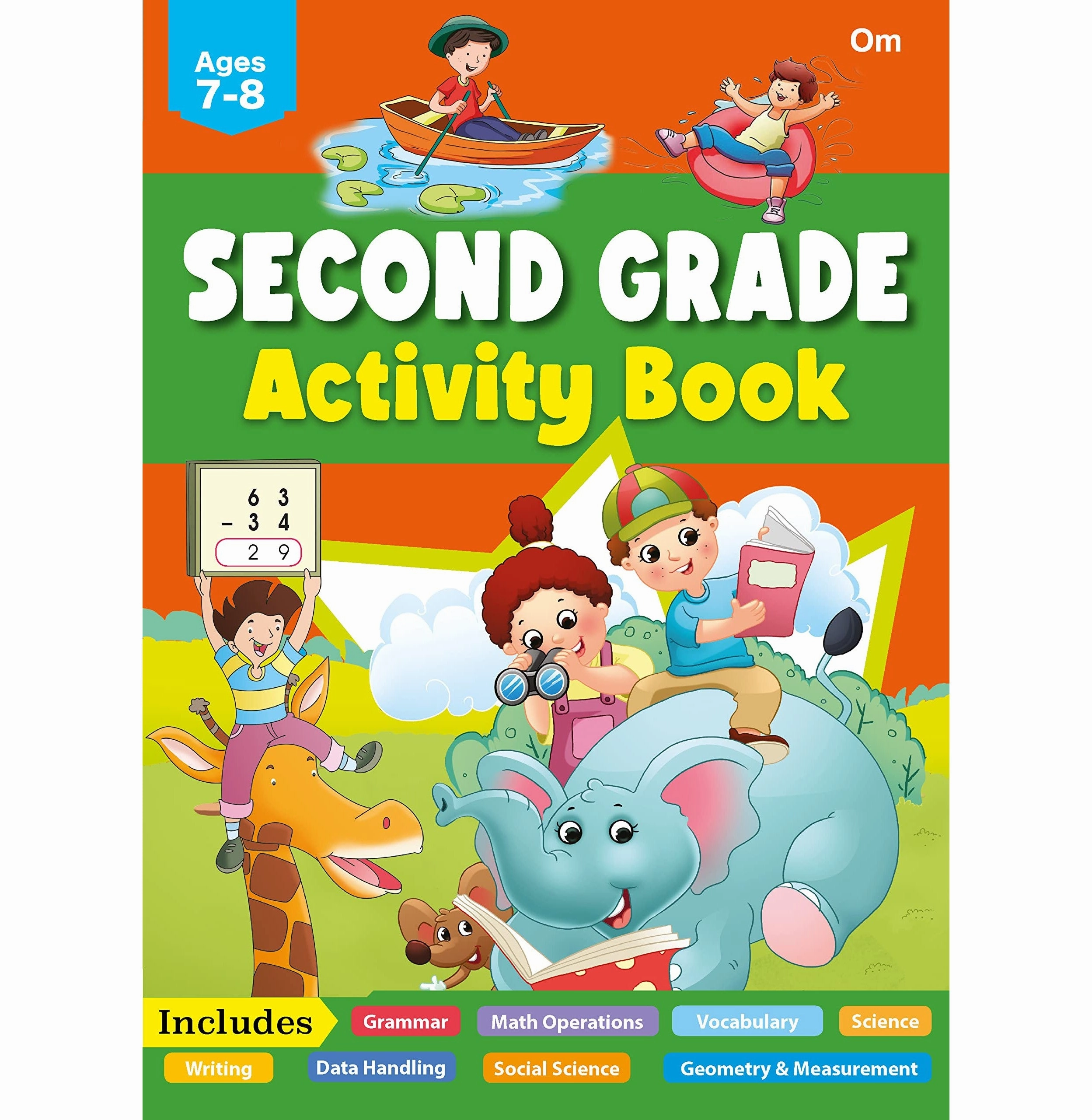 Jumbo Smart Scholars: Grade 2 Workbook Activity Book (320 Full Colour Pages) Grammar Vocabulary Science And More [Paperback] Om Books Editorial Team Playroom adventures begin here Sensory fun for little hands