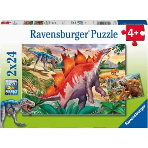 Jurassic Wildlife 2 X 24Pc Designed for development