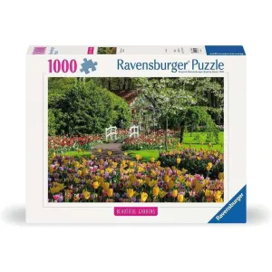 Keukenhof Gardens, Netherlands 1000 Ravensburger Puzzle Young explorers Creative time for curious minds