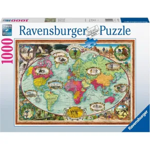 Designed for development Bicycle Ride Around The World 1000Pc