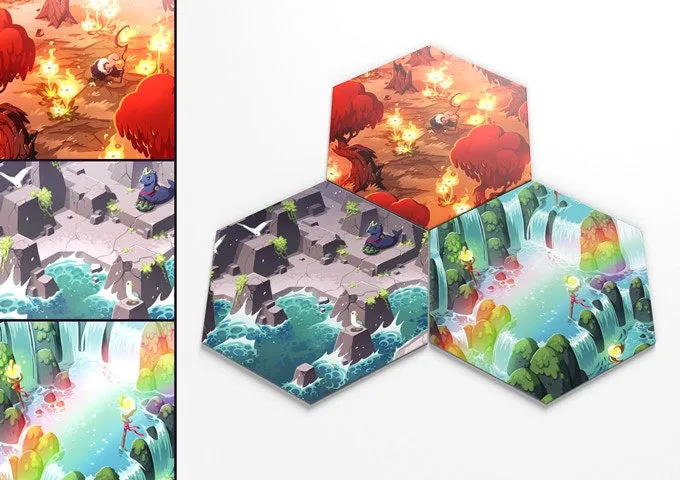 Mindful play Young imaginations Casting Shadows: The Molten Rock Expansion