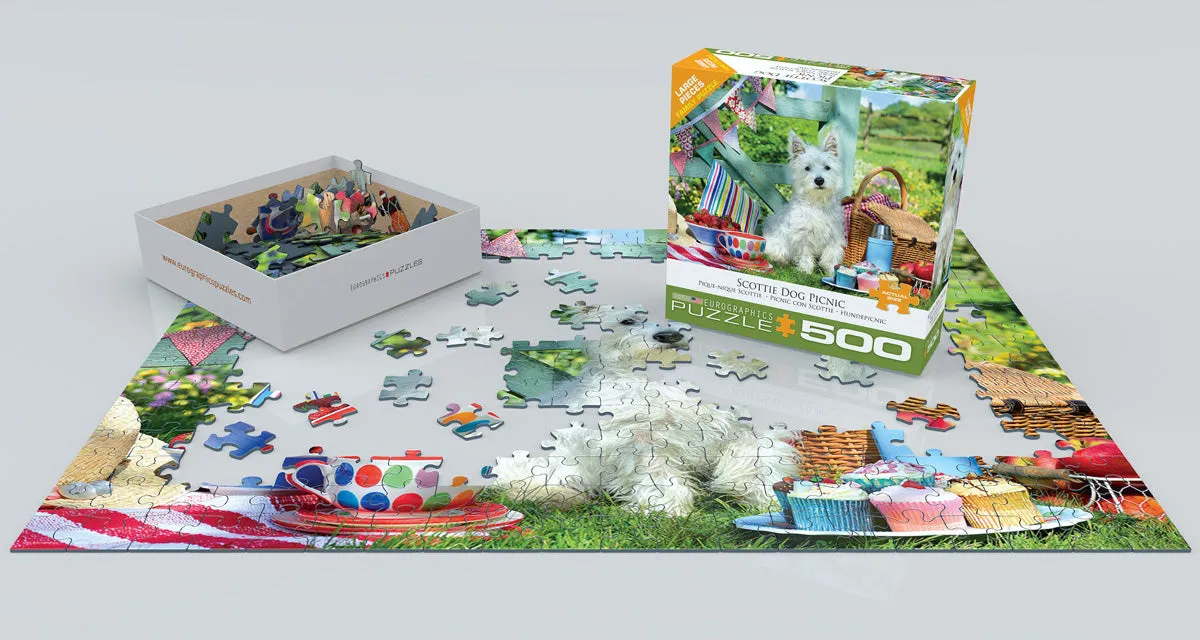 Young explorers Scottie Dog Picnic - 500Pc Large