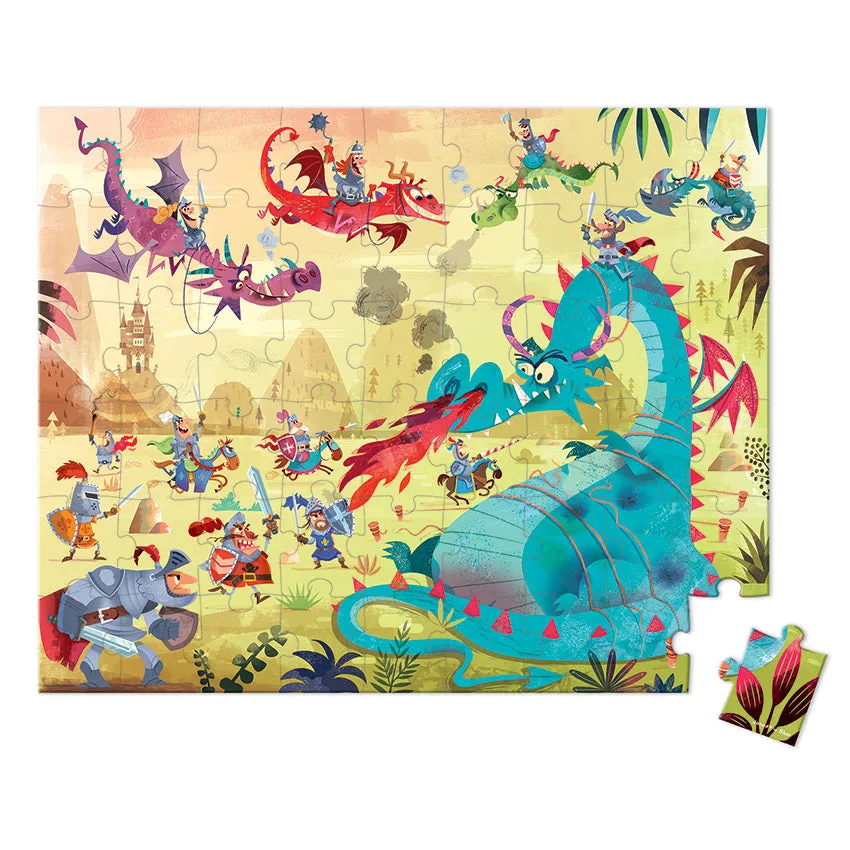 54 Pc Dragon Puzzle Curiosity starters