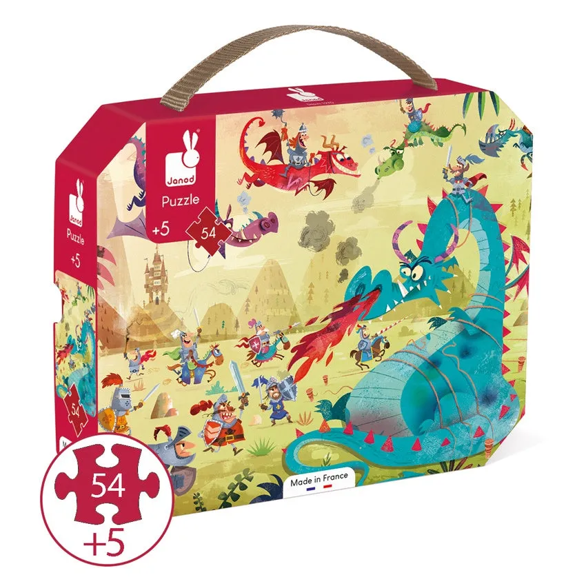 54 Pc Dragon Puzzle Fun for curious minds Little creators
